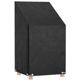 vidaXL Tuinstoelhoes met 8 oogjes 65x65x80/120 cm polyetheen