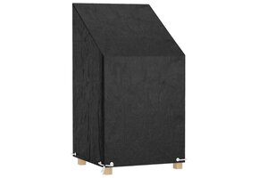VidaXL Tuinstoelhoes Zwart Polyetheen 65x65x80/120 cm - 31% Korting!