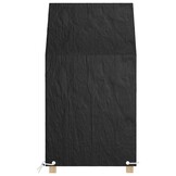 vidaXL Tuinstoelhoes met 8 oogjes 65x65x80/120 cm polyetheen