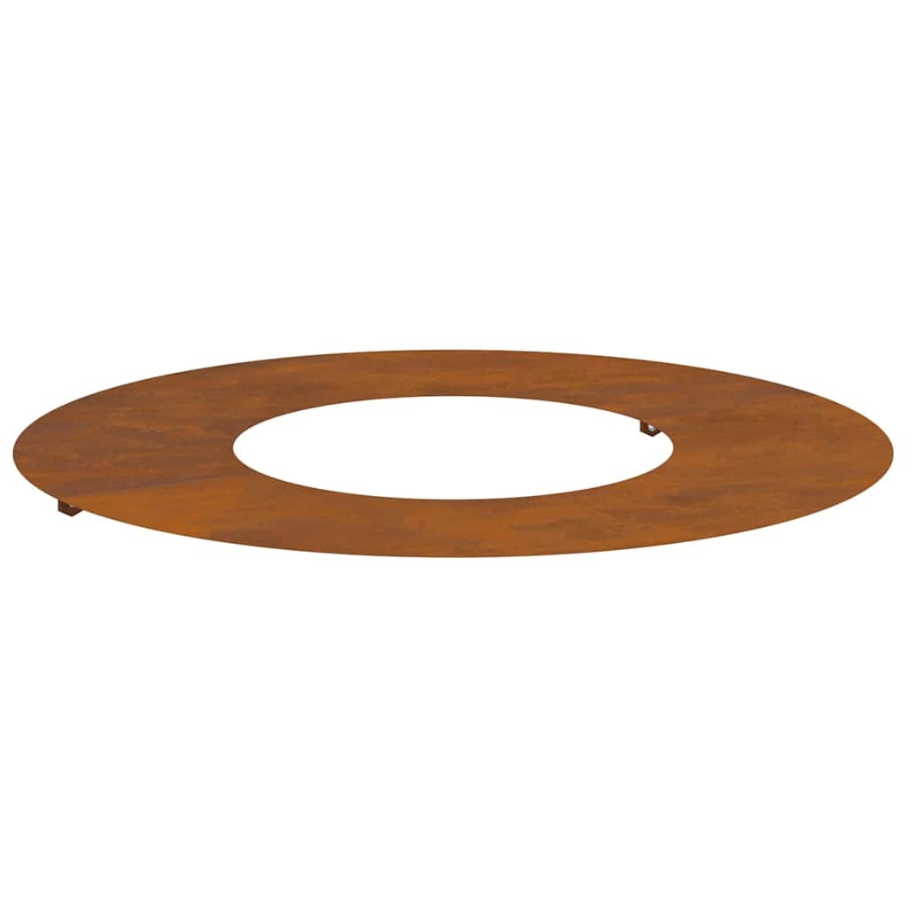Cortenstaal Platte Boomring Bruin Ø30/60 cm - 33% Korting