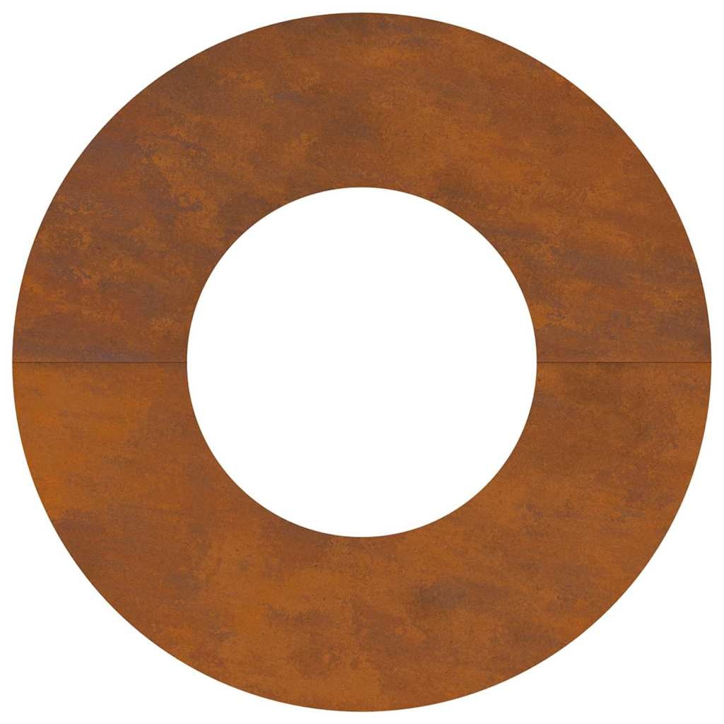Cortenstaal Platte Boomring Bruin Ø30/60 cm - 33% Korting