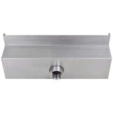 RVS Zwembadwaterval met LED's - 30 cm Rechthoekig - 29% Korting