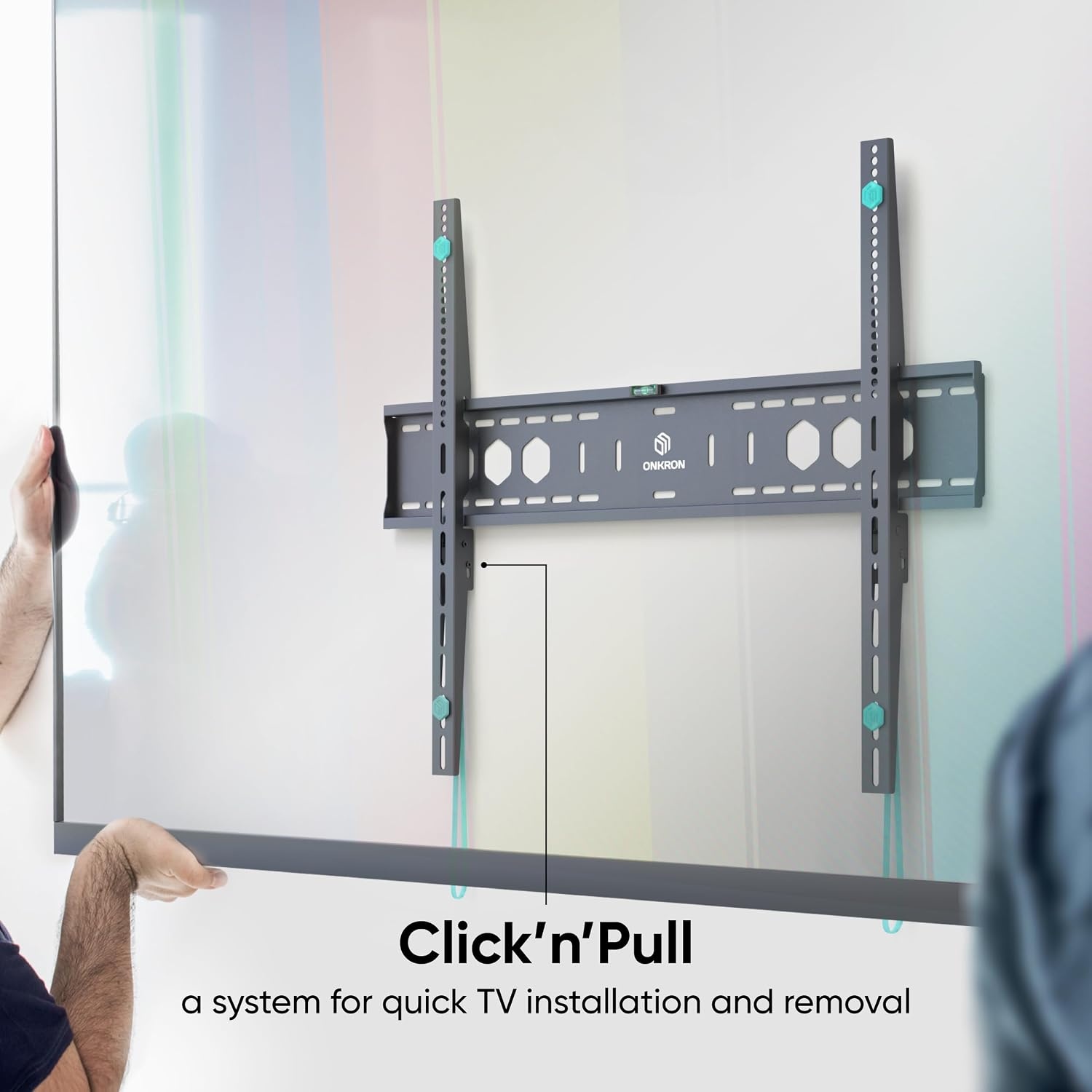 Ultra-dunne TV Wandbeugel voor 60-110" TV's tot 120kg (34% Korting)
