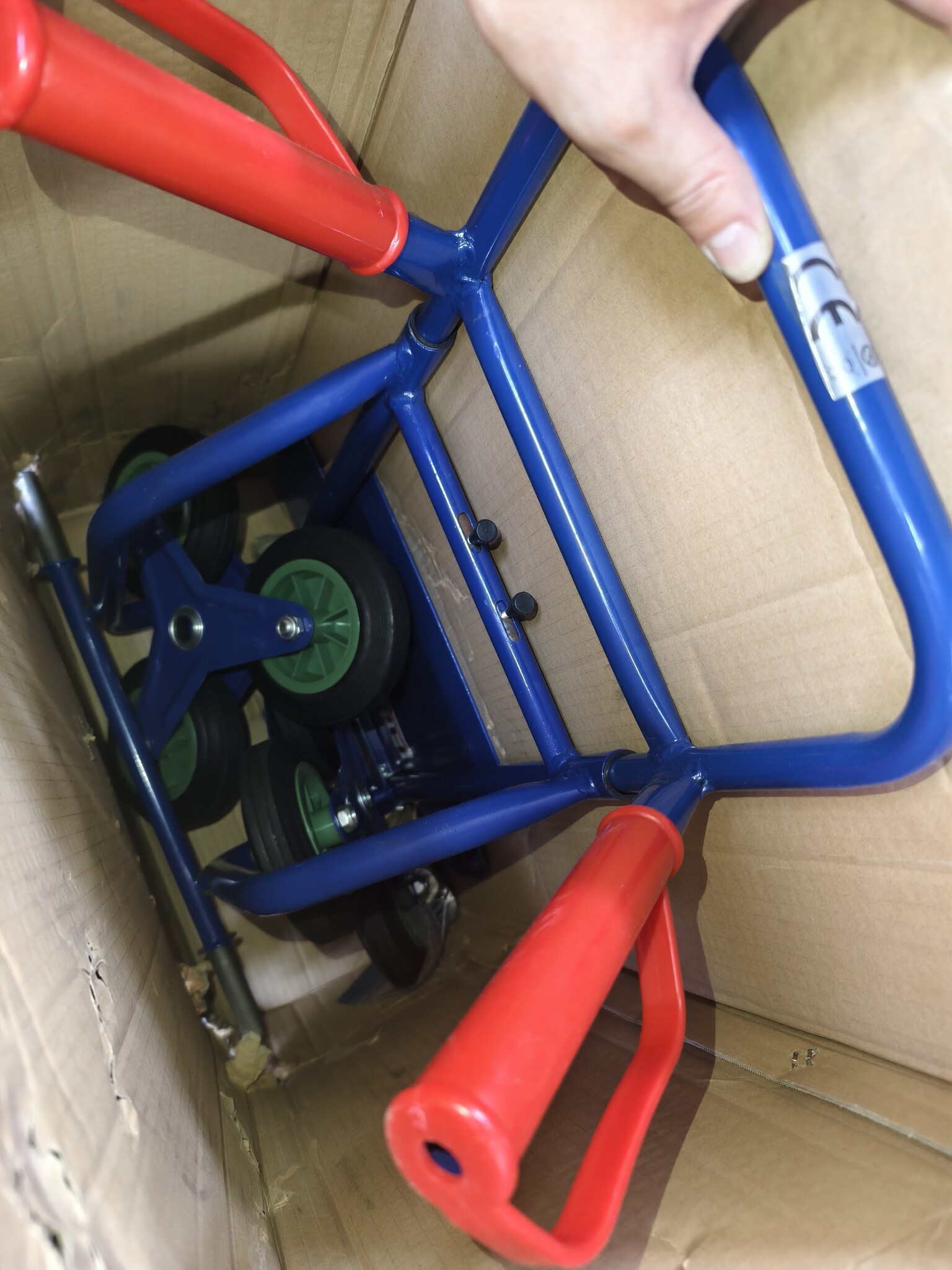 Opvouwbare Steekwagen Traploper 250kg - 54% Korting