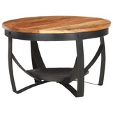 Salontafel Ø 68x43 cm Massief Acaciahout (35% Korting)