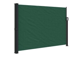 Uittrekbaar Windscherm 140x300 cm Donkergroen - 41% Korting