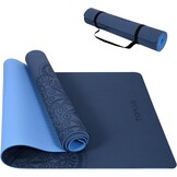 Antislip TPE Yogamat Pilatesmat Fitnessmat | Lichtblauw | 58% Korting