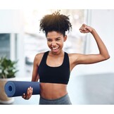 Antislip TPE Yogamat Pilatesmat Fitnessmat | Lichtblauw | 58% Korting