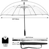 Extra Grote Golfparaplu 157cm - 33% Korting!
