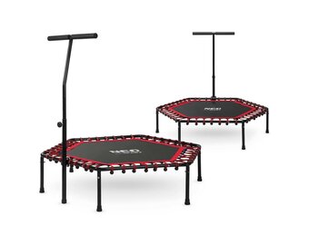 Fitness Trampoline Zeshoekig met Handvat - 24% Korting