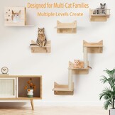 Katten Klimwand Meubelset 5-delig | Grenen | Met Korting!