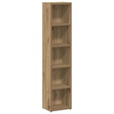 2x CD Kasten Bewerkt Hout - Artisanaal Eiken (34% Korting)