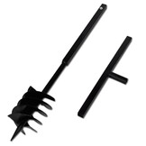 Grondboor 180mm Zwart - Bespaar 53% op Retourproduct