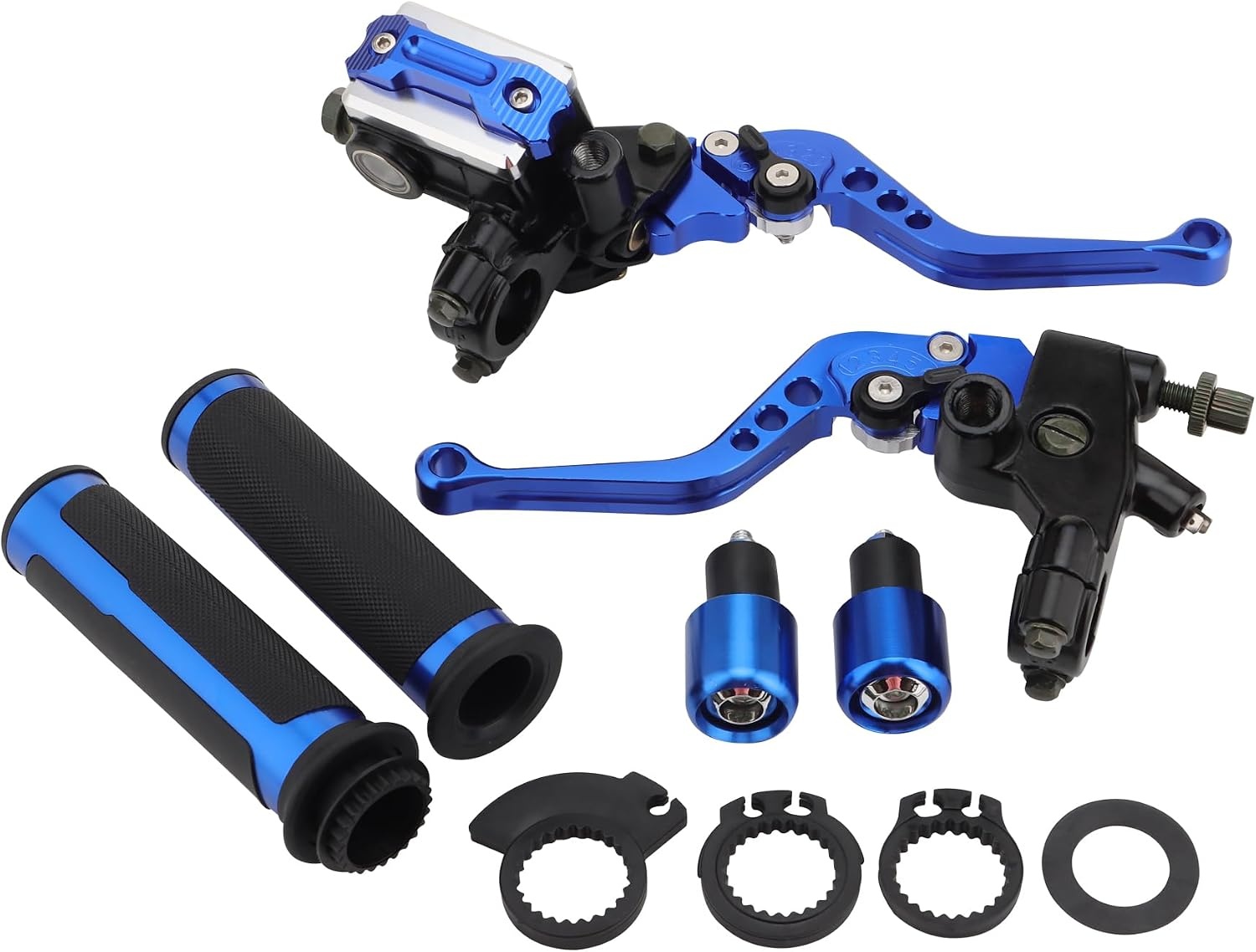 Universele Hoofdremcilinder & Remhendelset Motor 22mm Blauw (59% Korting)