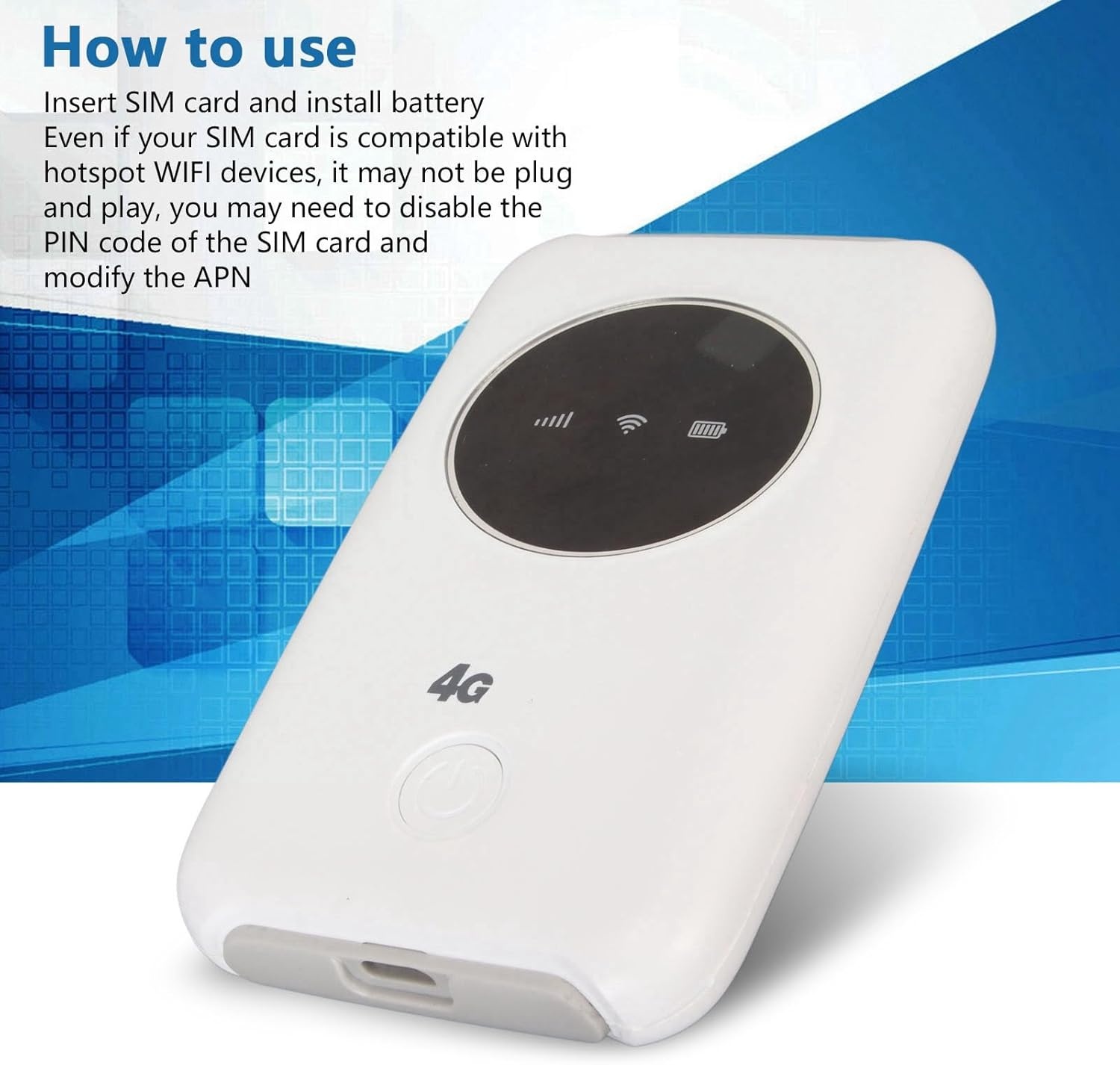 Mobiele WiFi Hotspot 5G/4G LTE 300Mbps - 33% Korting