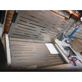 vidaXL Poort Cortenstaal 85x100 cm Vierkant - 54% Korting!