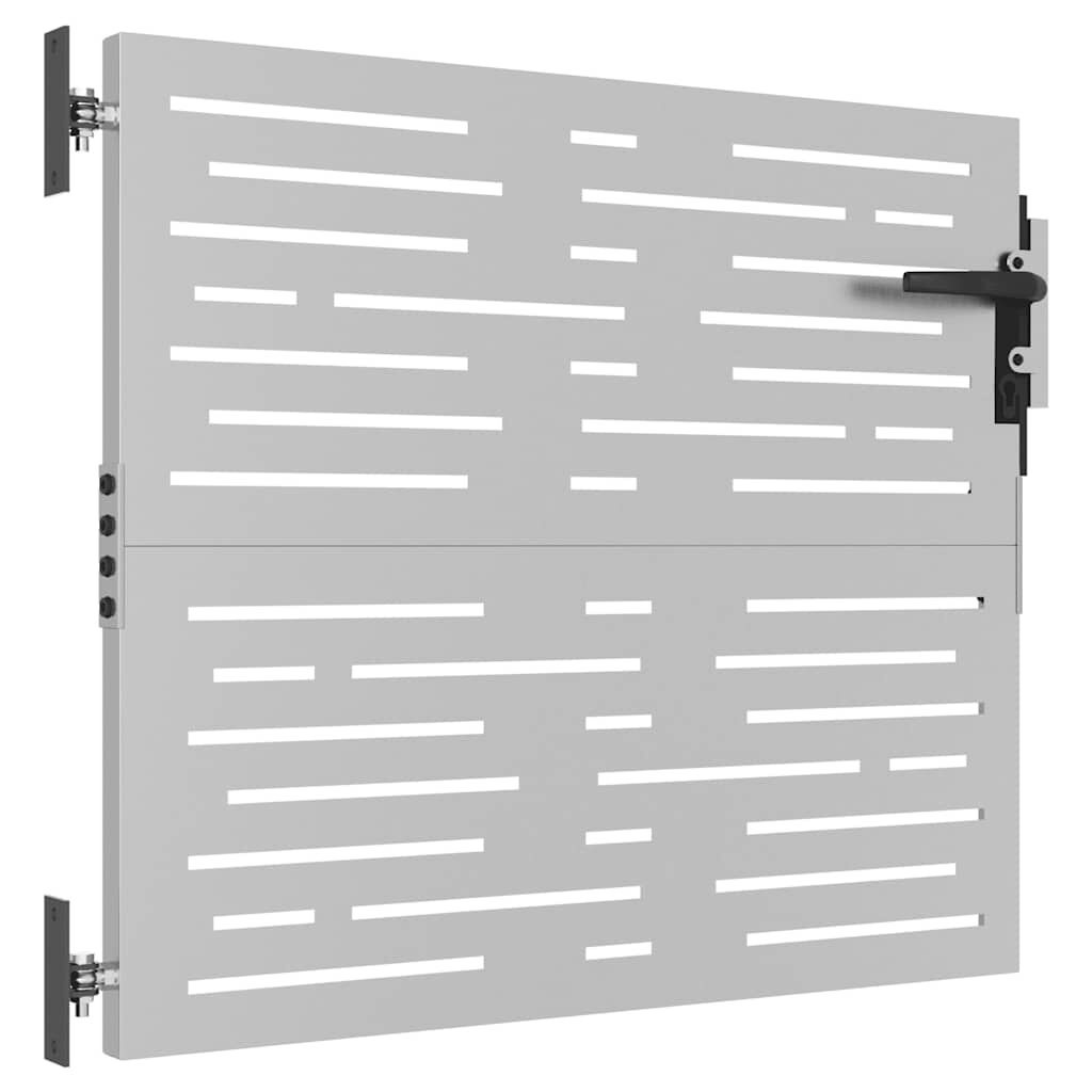 vidaXL Poort Cortenstaal 85x100 cm Vierkant - 54% Korting!