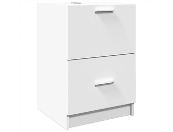 vidaXL Wastafelkast 40x37x59 cm Wit (53% Korting)