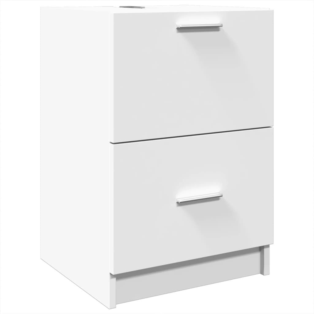 vidaXL Wastafelkast 40x37x59 cm Wit (53% Korting)
