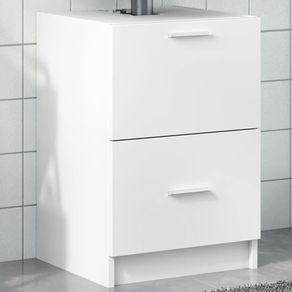 vidaXL Wastafelkast 40x37x59 cm Wit (53% Korting)