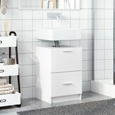 vidaXL Wastafelkast 40x37x59 cm Wit (53% Korting)