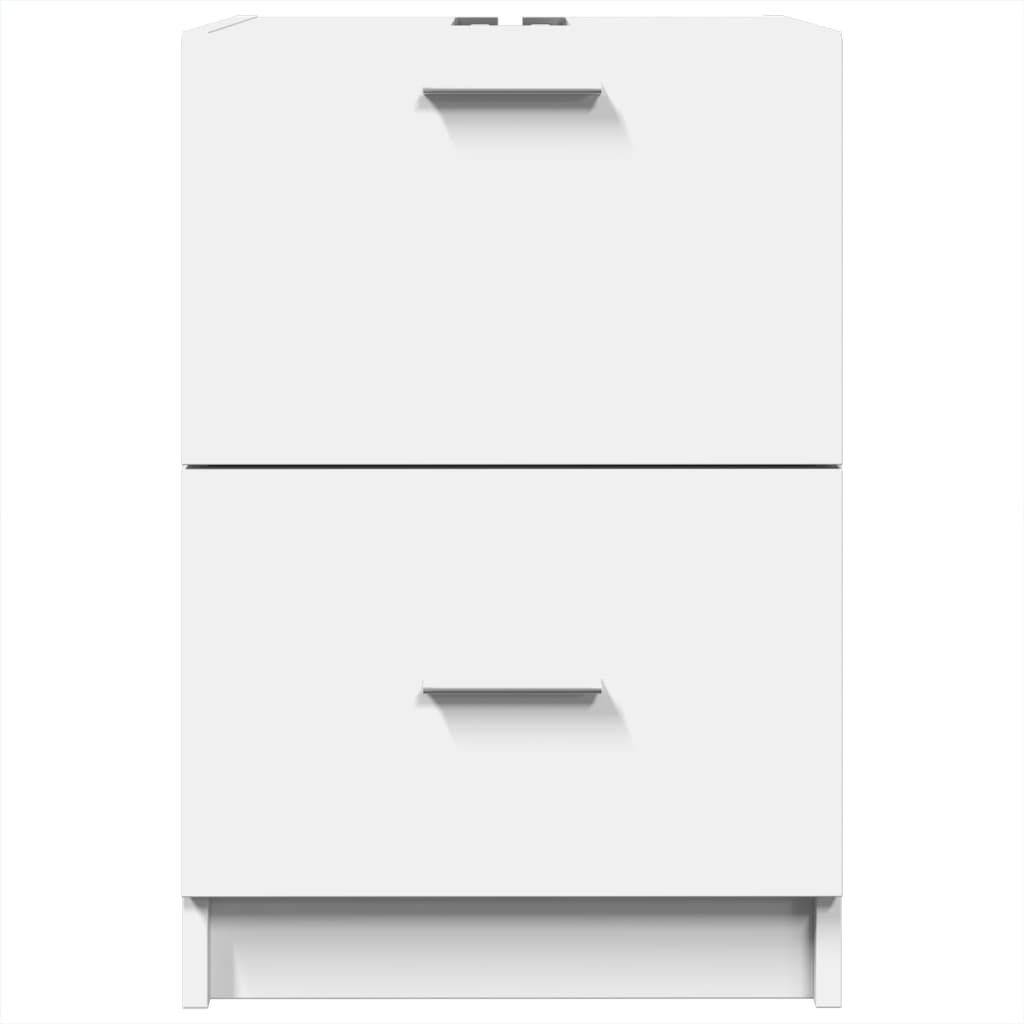 vidaXL Wastafelkast 40x37x59 cm Wit (53% Korting)