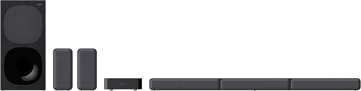 5.1 Surround Soundsysteem met Soundbar & Subwoofer 600W - 60% Korting