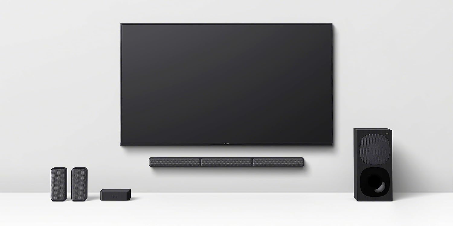 5.1 Surround Soundsysteem met Soundbar & Subwoofer 600W - 60% Korting