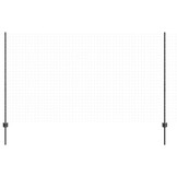 VidaXL Hekpalen 22 stuks Grijs 140 cm Staal - 34% Korting