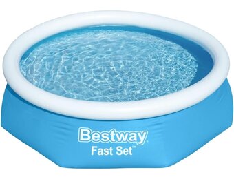 Opblaasbaar Rond Zwembad Bestway 244x61cm - 29% Korting!