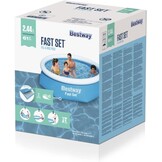 Opblaasbaar Rond Zwembad Bestway 244x61cm - 29% Korting!