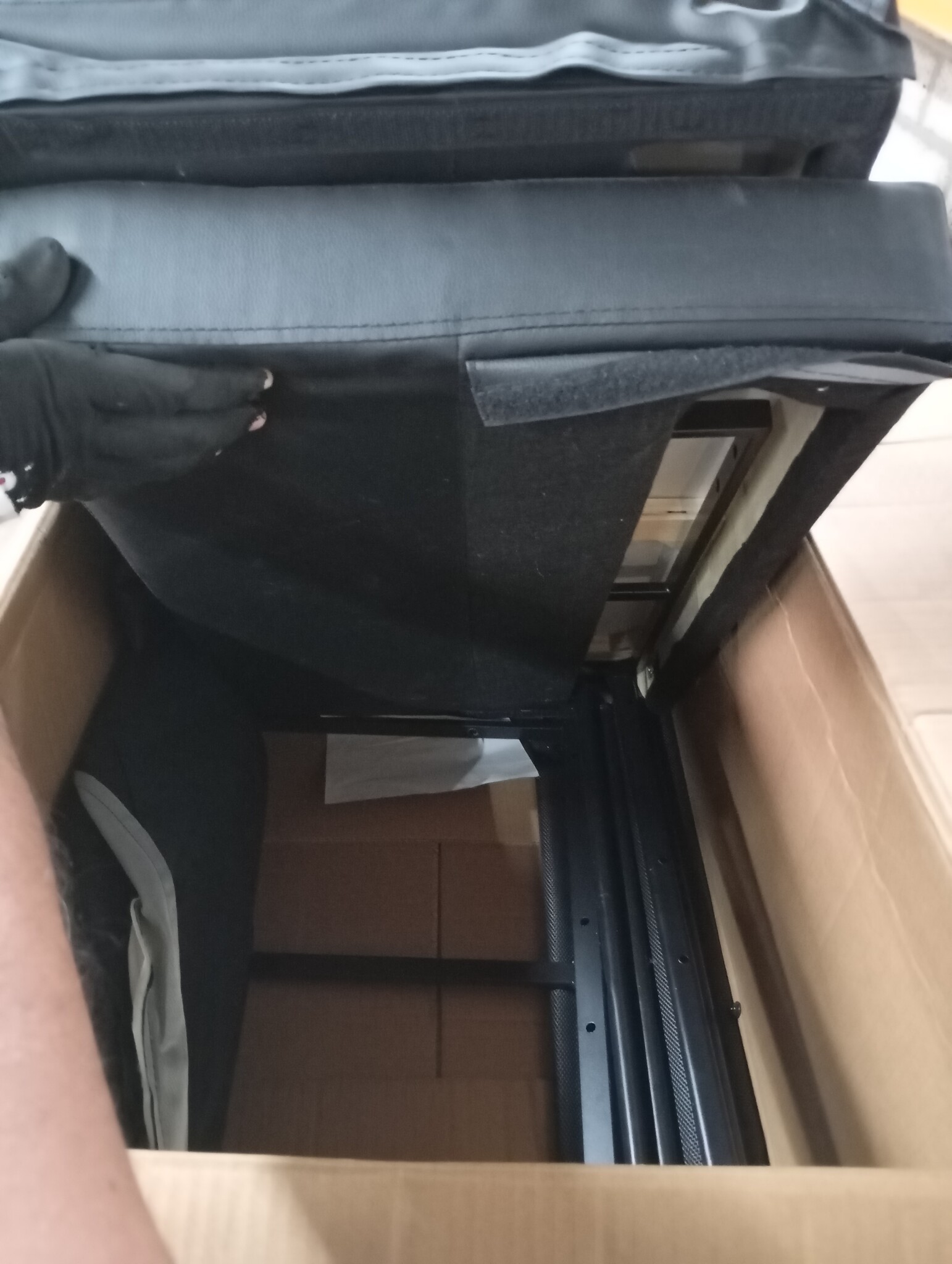 Driezitsbank 180 cm Kunstleer Zwart - 60% Korting!