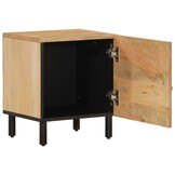Nachtkastjes Massief Mangohout 2 st 40x33x46 cm - 54% Korting