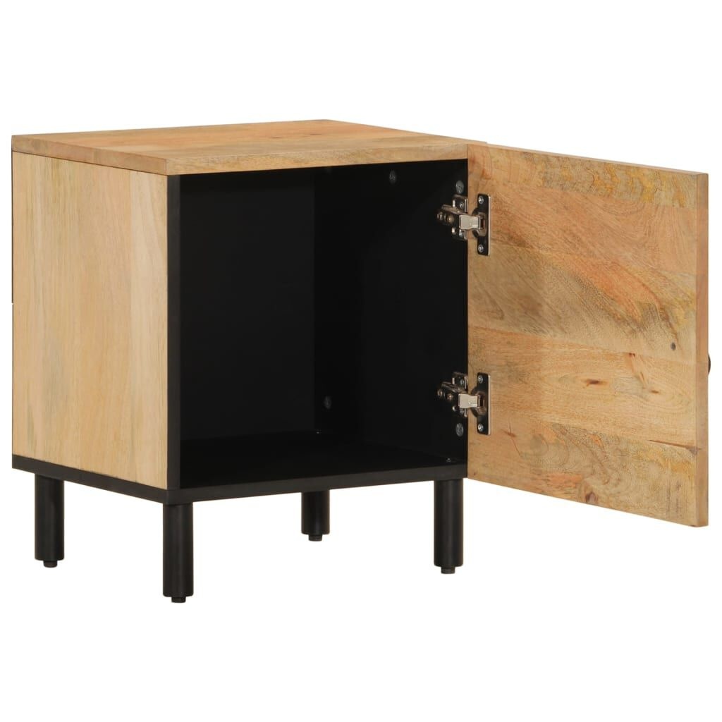Nachtkastjes Massief Mangohout 2 st 40x33x46 cm - 54% Korting