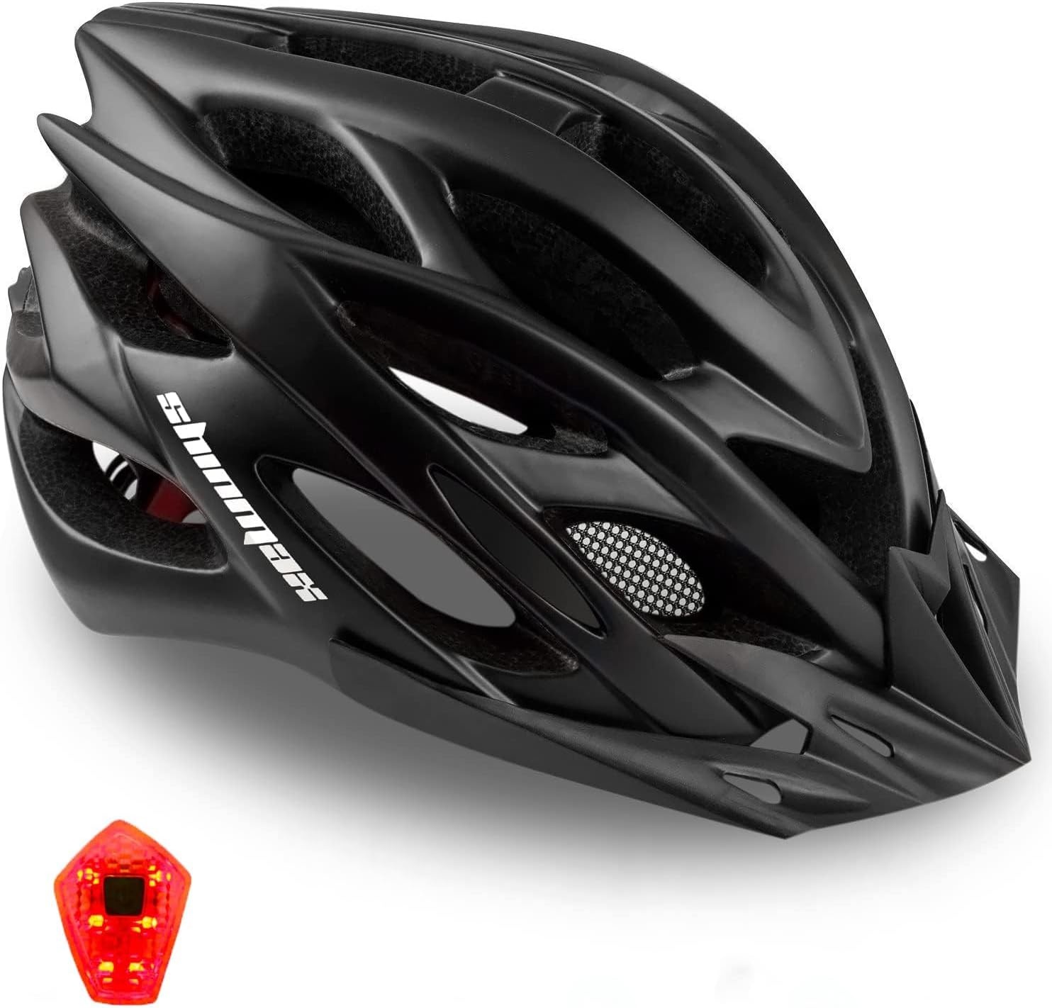 Fietshelm Volwassenen met LED-licht & Vizier | 34% Korting