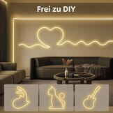 Neon LED Strip 10m Warm Wit - Flexibel & Waterdicht met 55% Korting