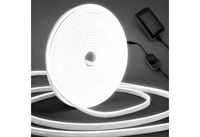 10m Koudwitte Neon LED Strip - Flexibel & Waterdicht - 37% Korting