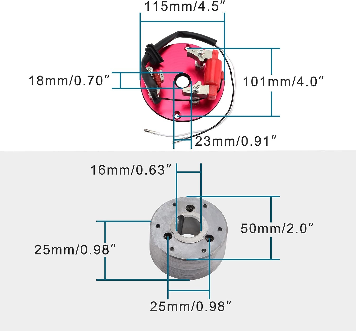 Ontstekingsset Interne Rotor 50-150cc Pitbike/Crossmotor - 33% Korting