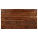 Massief Houten Tafelblad Rechthoekig 120x50 cm - 34% Korting