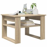 Salontafel Sonoma Eiken Met Opbergruimte - 33% Korting!