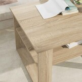Salontafel Sonoma Eiken Met Opbergruimte - 33% Korting!