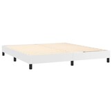 vidaXL Bedframe Kunstleer Wit 180x200 cm - 34% Korting!