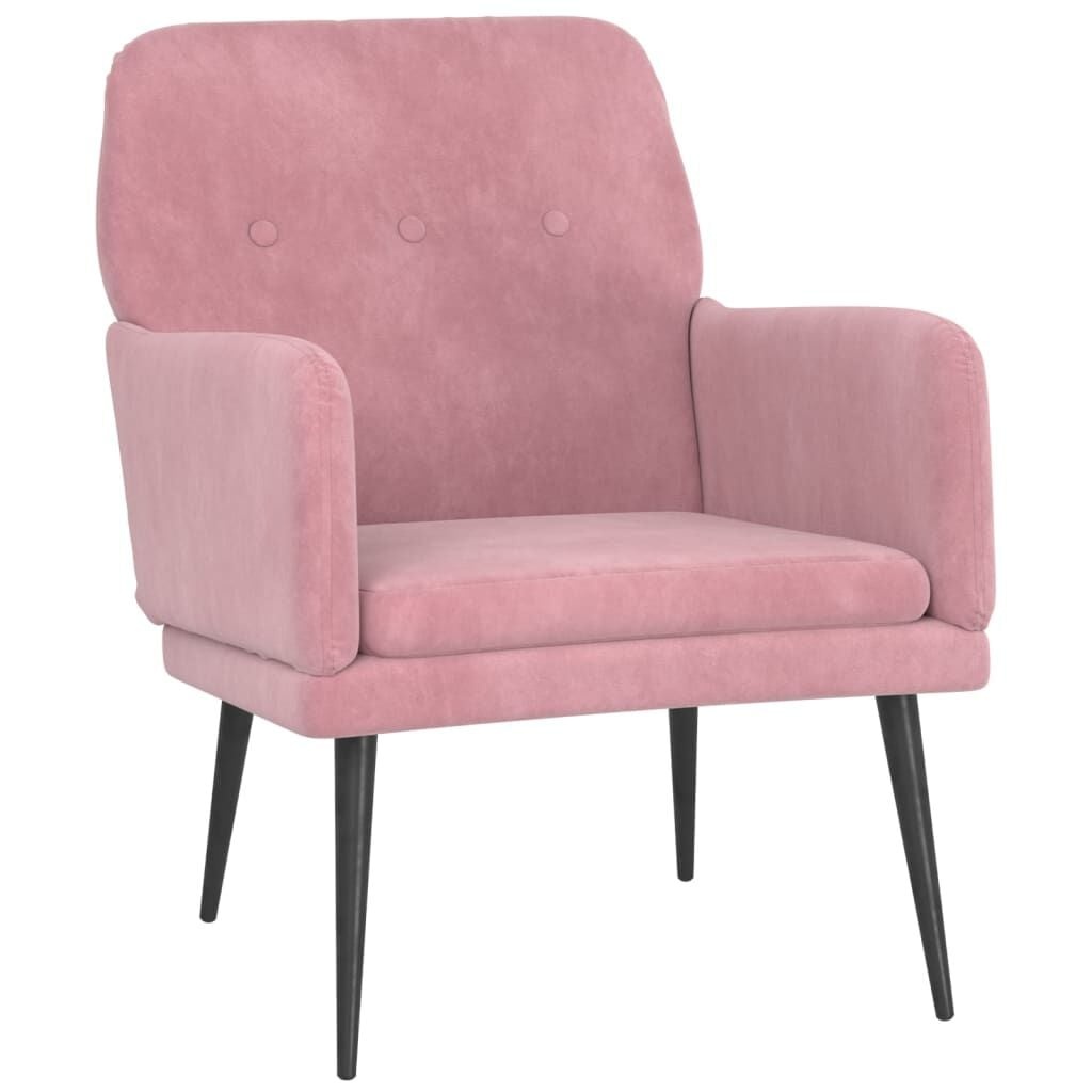 Roze Fluweel Fauteuil: Comfort & Stijl - 34% Korting!
