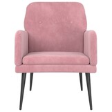 Roze Fluweel Fauteuil: Comfort & Stijl - 34% Korting!
