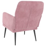 Roze Fluweel Fauteuil: Comfort & Stijl - 34% Korting!
