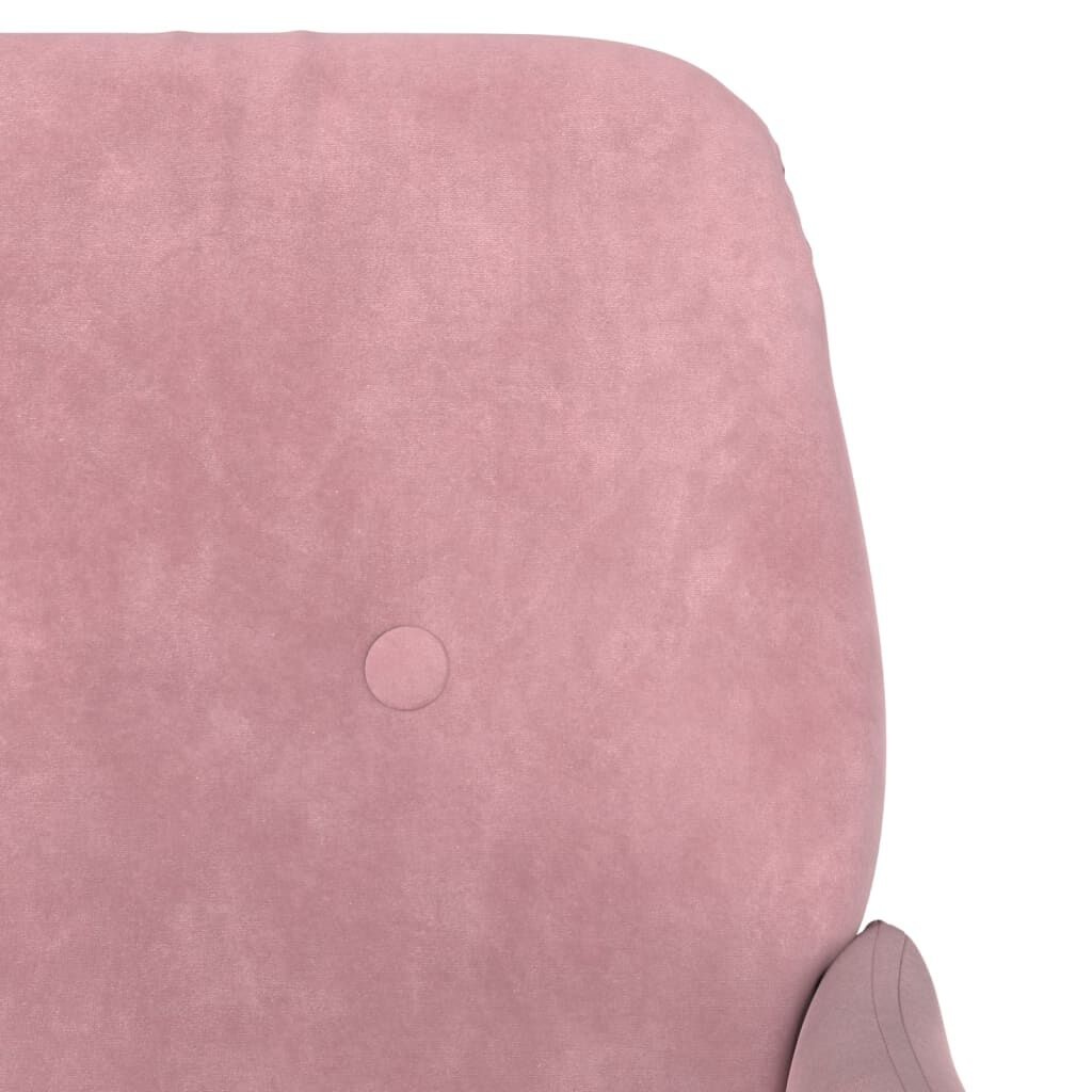 Roze Fluweel Fauteuil: Comfort & Stijl - 34% Korting!