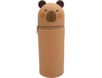 Grote PU-leren Potloodetui met Ritssluiting | 42% Korting