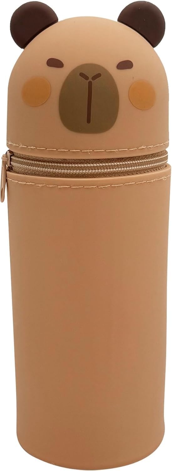 Grote PU-leren Potloodetui met Ritssluiting | 42% Korting