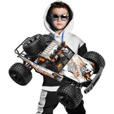 RC Monster Truck 1:10 Oranje Off-road 48 km/u - 35% Korting