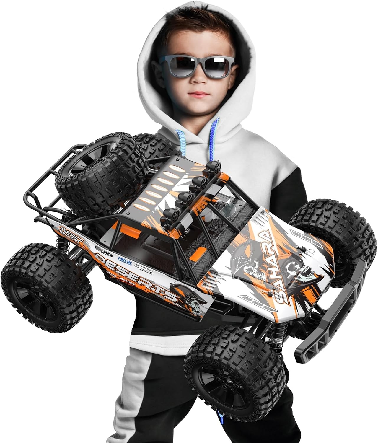 RC Monster Truck 1:10 Oranje Off-road 48 km/u - 35% Korting